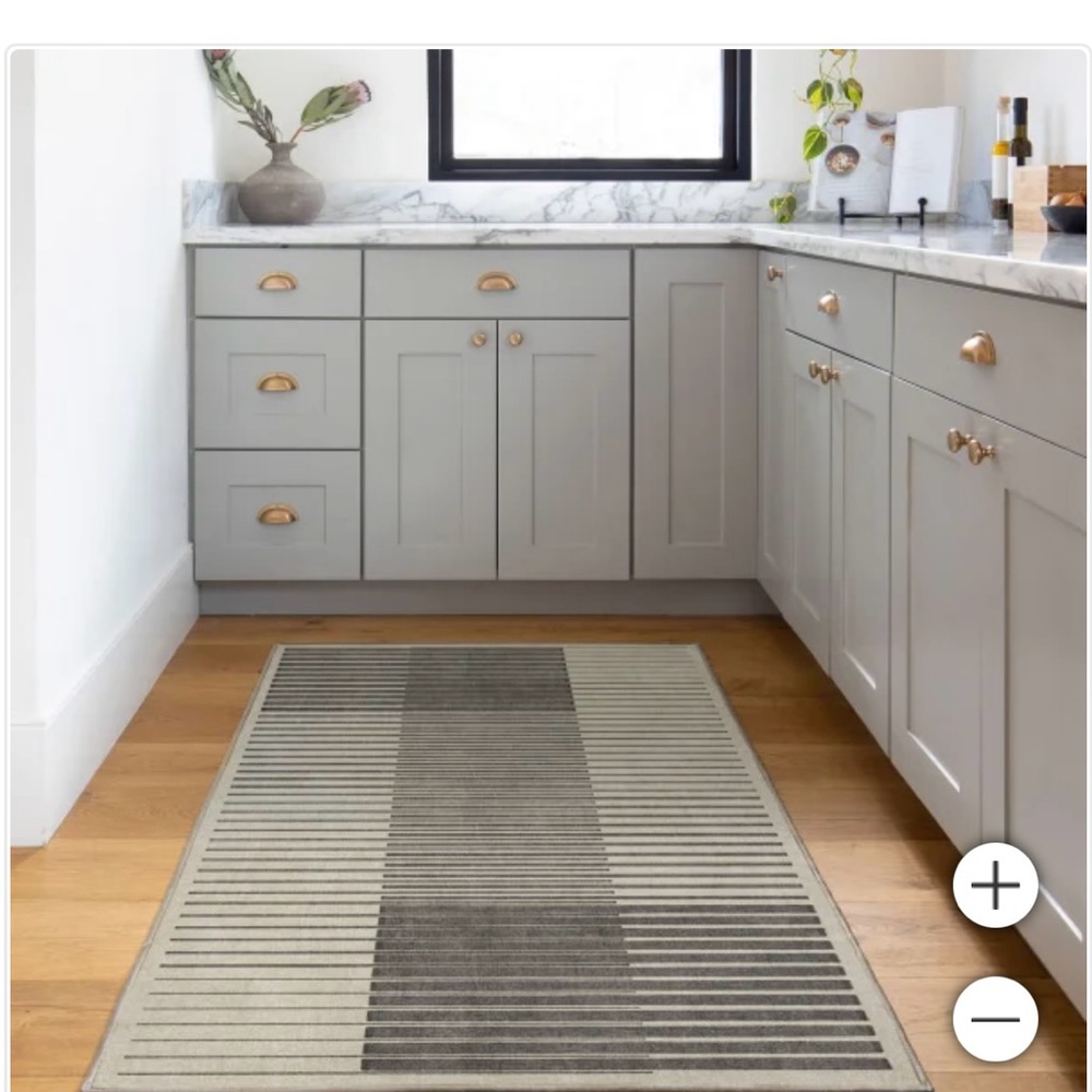 Ruggable Gradassi 3x5 New Washable Rug and Pad